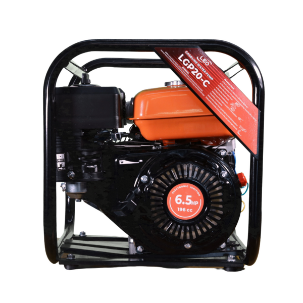 MOTOBOMBA A GASOLINA LEO 6.5HP 2X2 ALUMINIO 4 TIEMPOS Marca LEO. Modelo: LGP20C