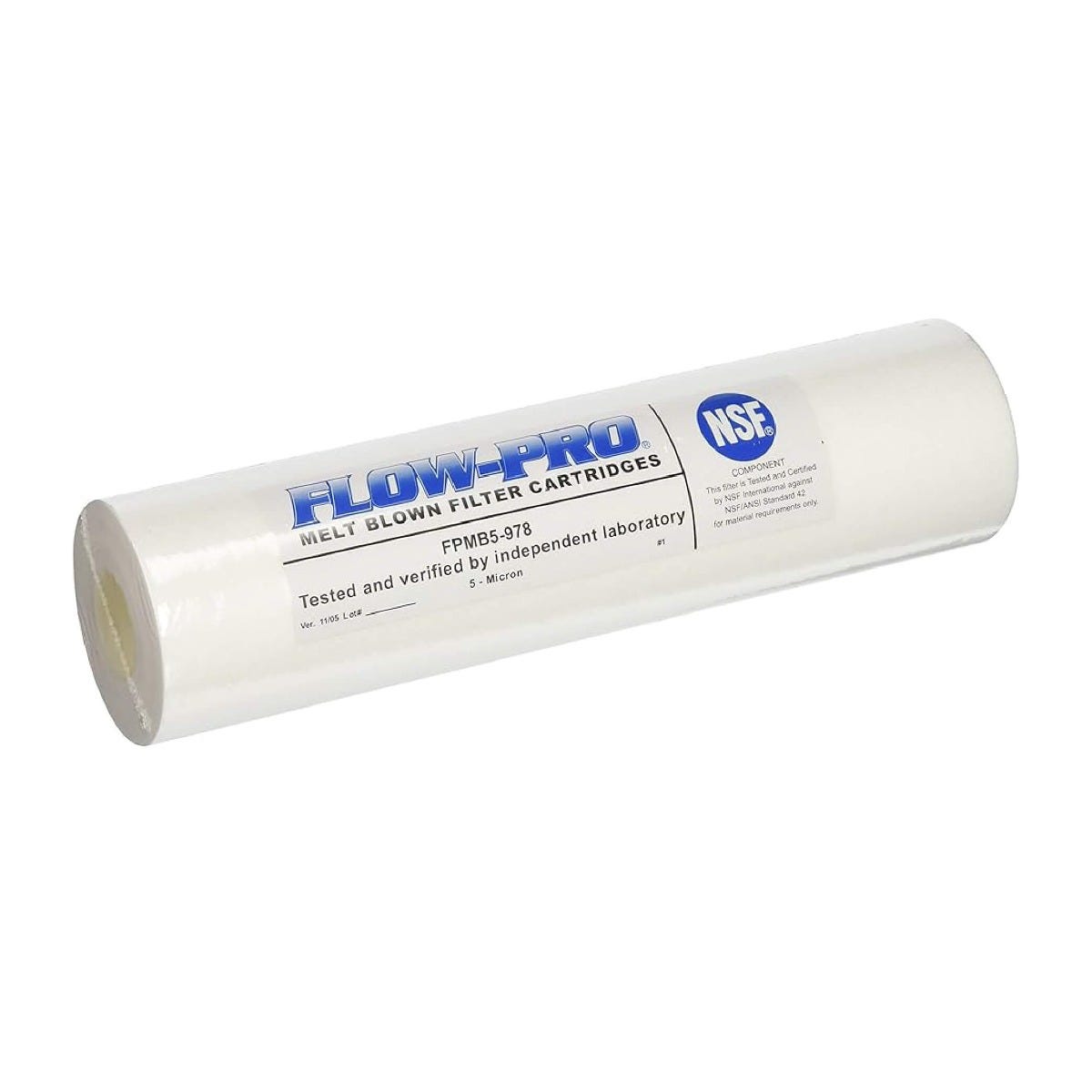 CARTUCHO POLYSPUN 2.5" X 40" 1 MICRA FLOW-PRO Marca WATTS. Modelo: 601586