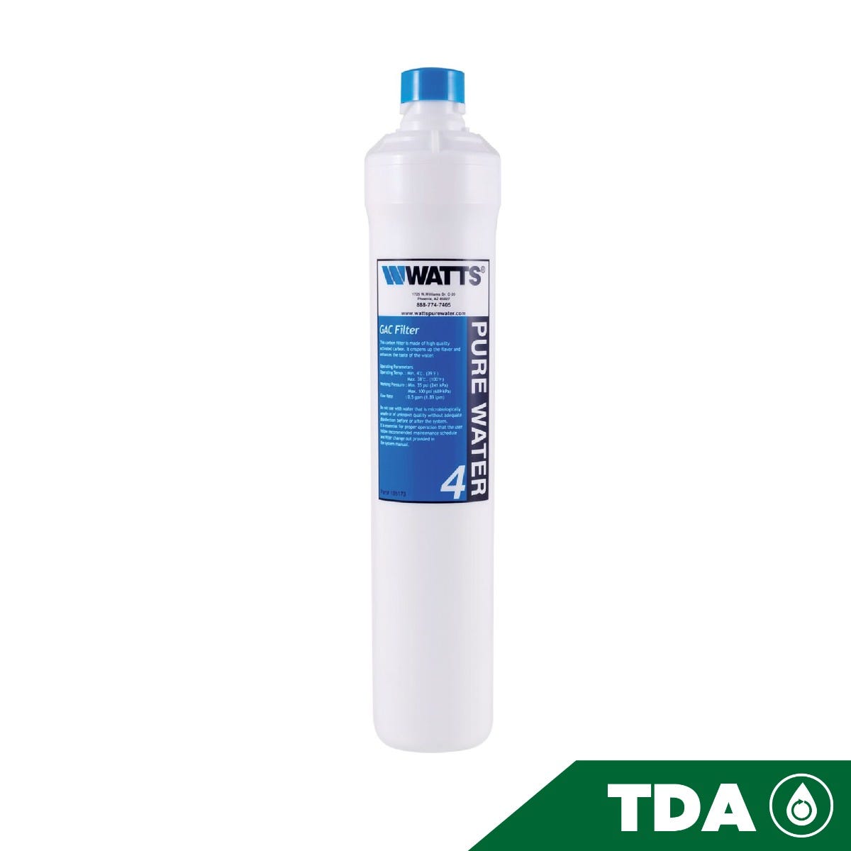 CARTUCHO CAG RO KWIK-CHANGE 13" Marca WATTS. Modelo: 601801