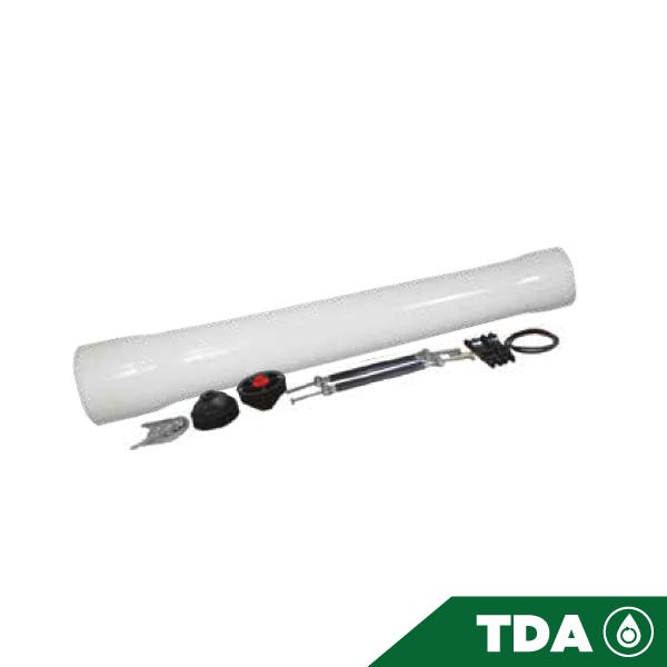 PORTAMEMBRANA AQUEX 4X40 FIBRA DE VDRIO 1/2"PERM 3/4"CONCEN Marca AQUEX. Modelo: 602115