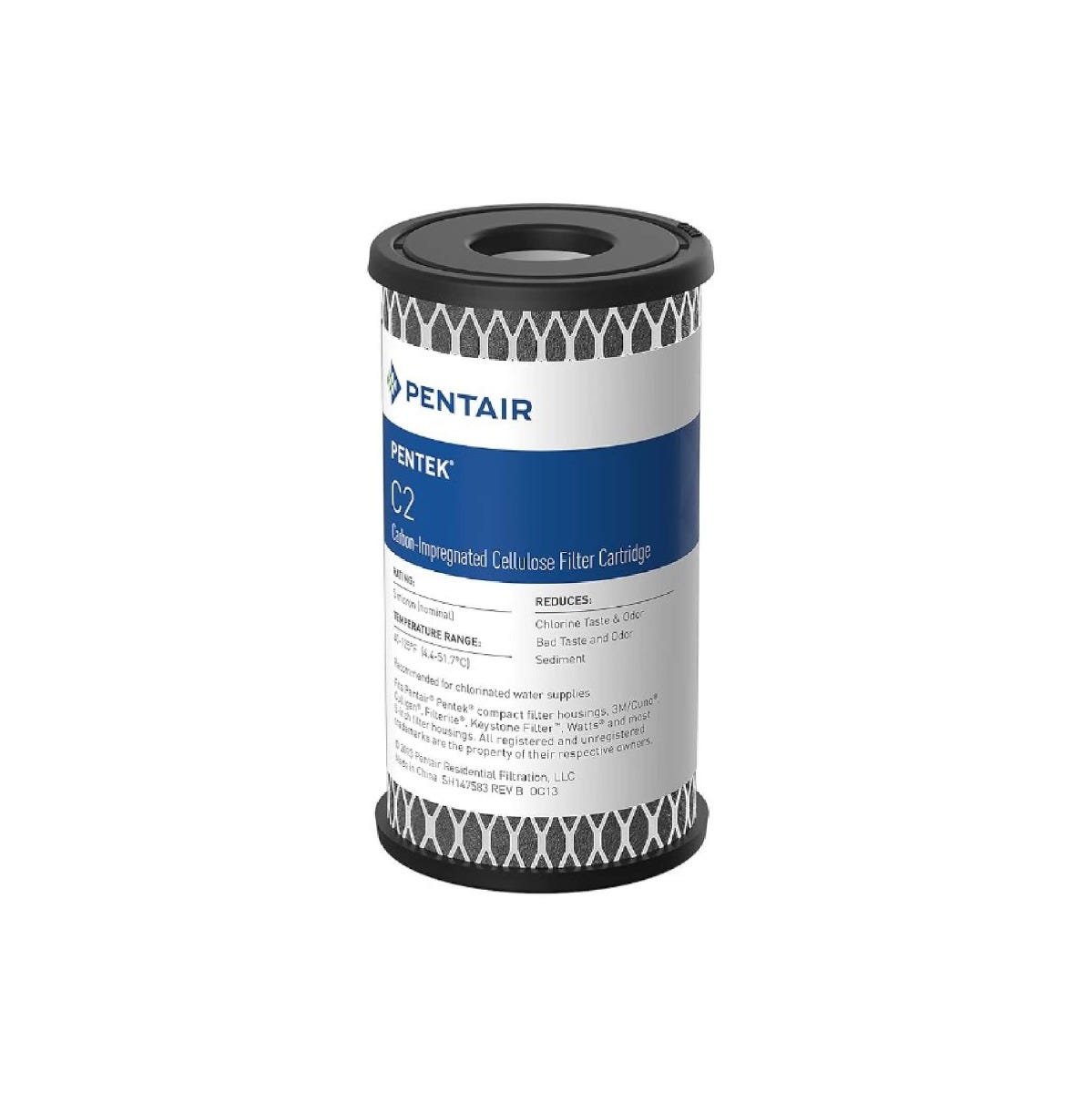 CARTUCHO CARBON ACTIVADO IMPRG CELLULOSA C2 Marca PENTEK. Modelo: 607143