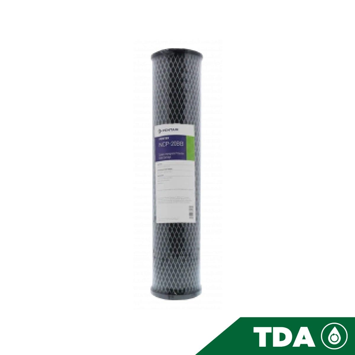 CARTUCHO PLEG. POLIESTER IMPREGNADO DE CARBON 20" Marca PENTEK. Modelo: 607178