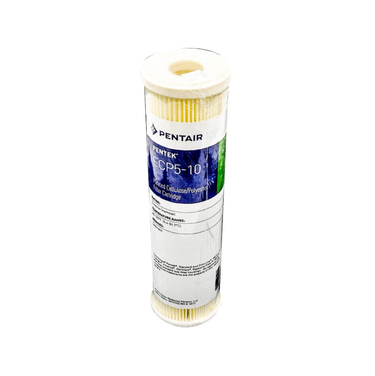CARTUCHO CELULOSA POLYESTER 10" 5 MICRAS ECP5-10 Marca PENTEK. Modelo: 607241