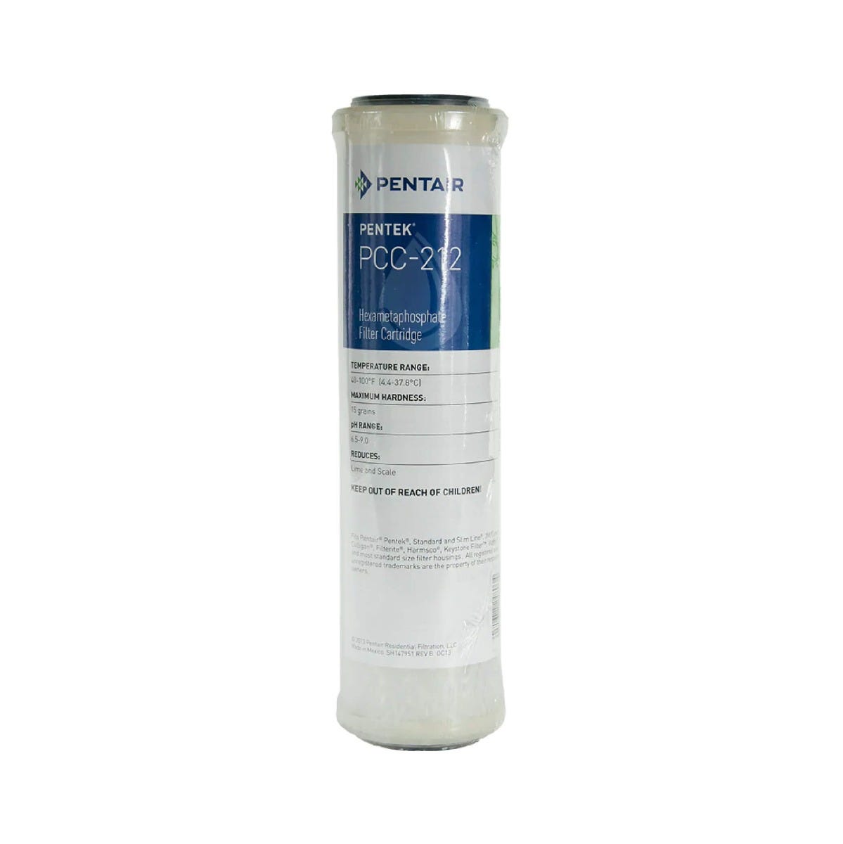 CARTUCHO CRYSTALES DE FOSFATOS PCC212 Marca PENTEK. Modelo: 607258