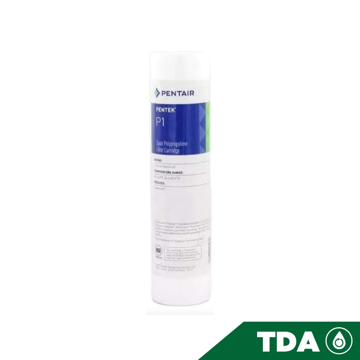 CARTUCHO P1 SPUN POLIPROPILENO Marca PENTEK. Modelo: 607341