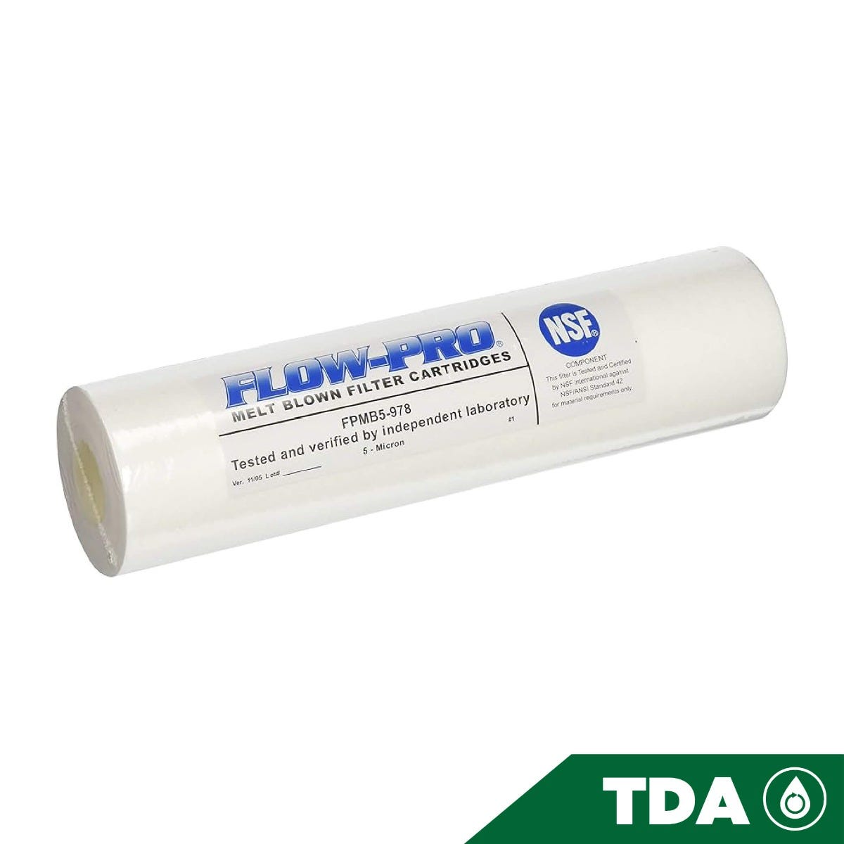 CARTUCHO POLYSPUN 2.5"X 9-7/8" 10 MICRA FLOW-PRO Marca WATTS. Modelo: 607512