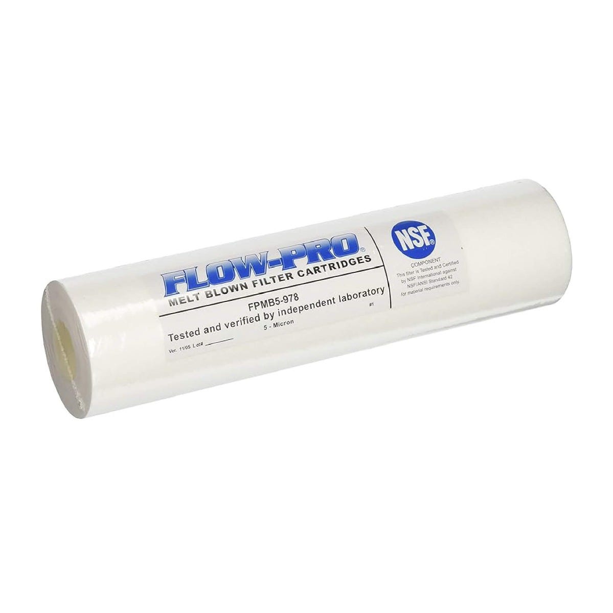 CARTUCHO POLYSPUN 4.5" X 20" 50 MICRA FLOW-PRO Marca WATTS. Modelo: 607531