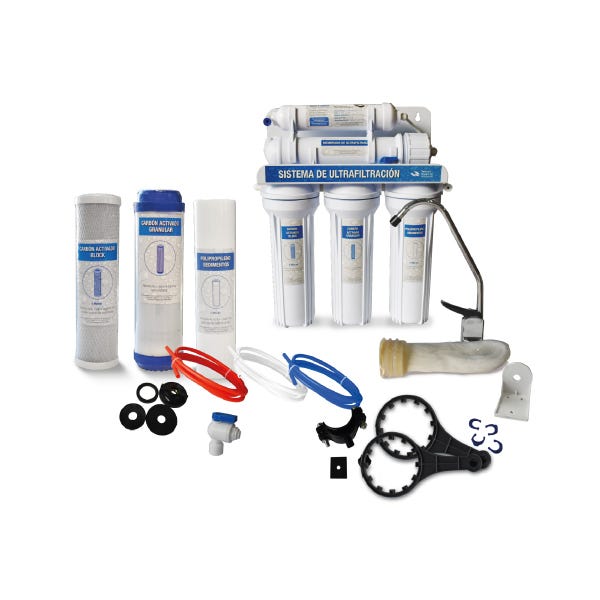SISTEMA DE ULTRAFILTRACION PLUS 5 ETAPAS Marca AQUEX. Modelo: 607661