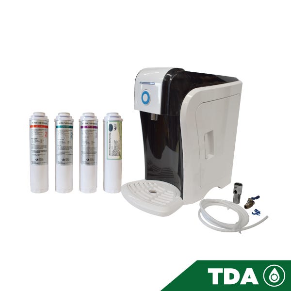 PURIFICADOR Y ALCALINIZADOR DE AGUA Marca AQUEX. Modelo: 607695