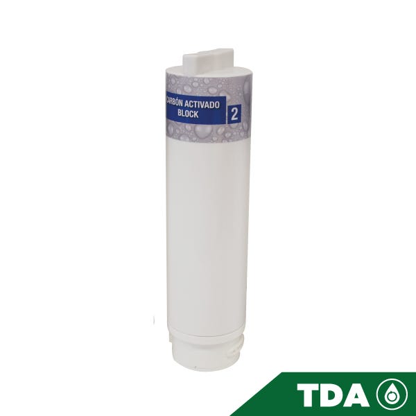 CARTUCHO CARBÓN BLOCK CTO, PARA OSMOSIS AQUEX (607696) Marca AQUEX. Modelo: 607780