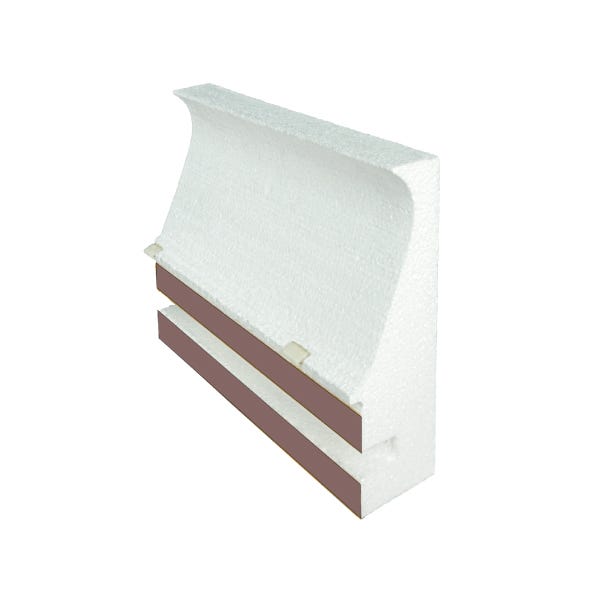 FORMA PARA REMATE CAJA CON 34 METROS LINEALES Marca MORTEX. Modelo: 702060