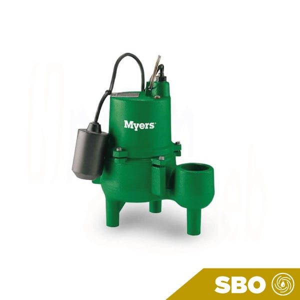 BOMBA PARA DRENAJE (SRM4T-20) FO.FO. MYERS 4/10 HP 115V AUTOMÁTICA 2" DESC Marca MYERS. Modelo: SRM4PC-1