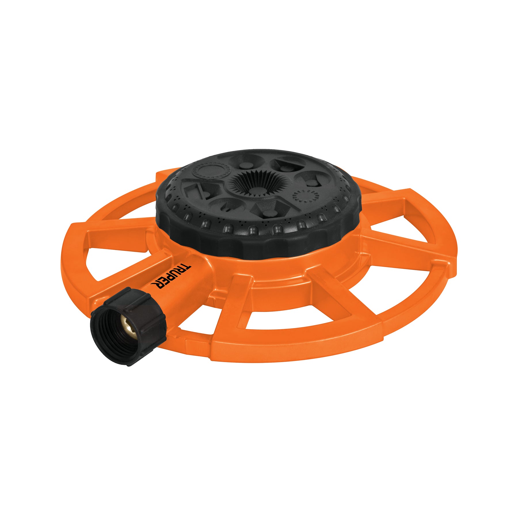 Aspersor base metálica, con 8 funciones, TRUPER. Modelo: ASP-8