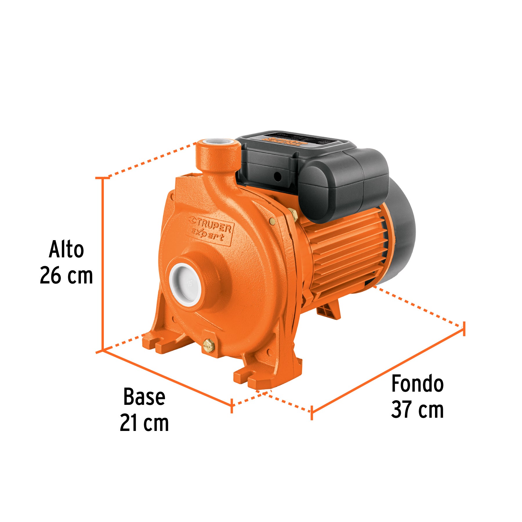 Bomba centrífuga para agua modelo europeo, 2 HP, EXPERT. Modelo: BOAC-2