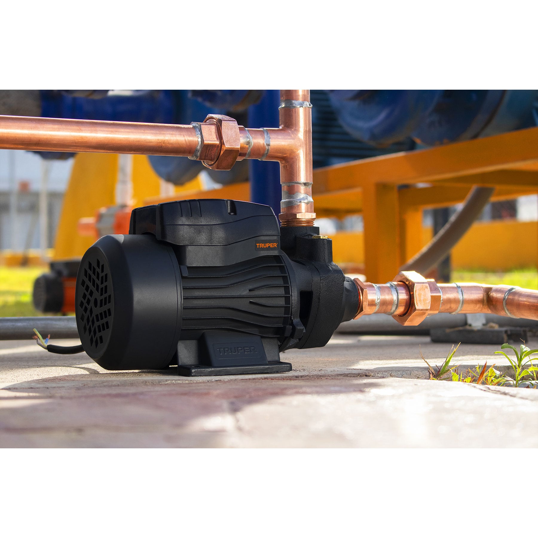 Bomba periférica 1/2HP, altura máx 40m, uso agrícola, TRUPER. Modelo: BOAP-1/2A2