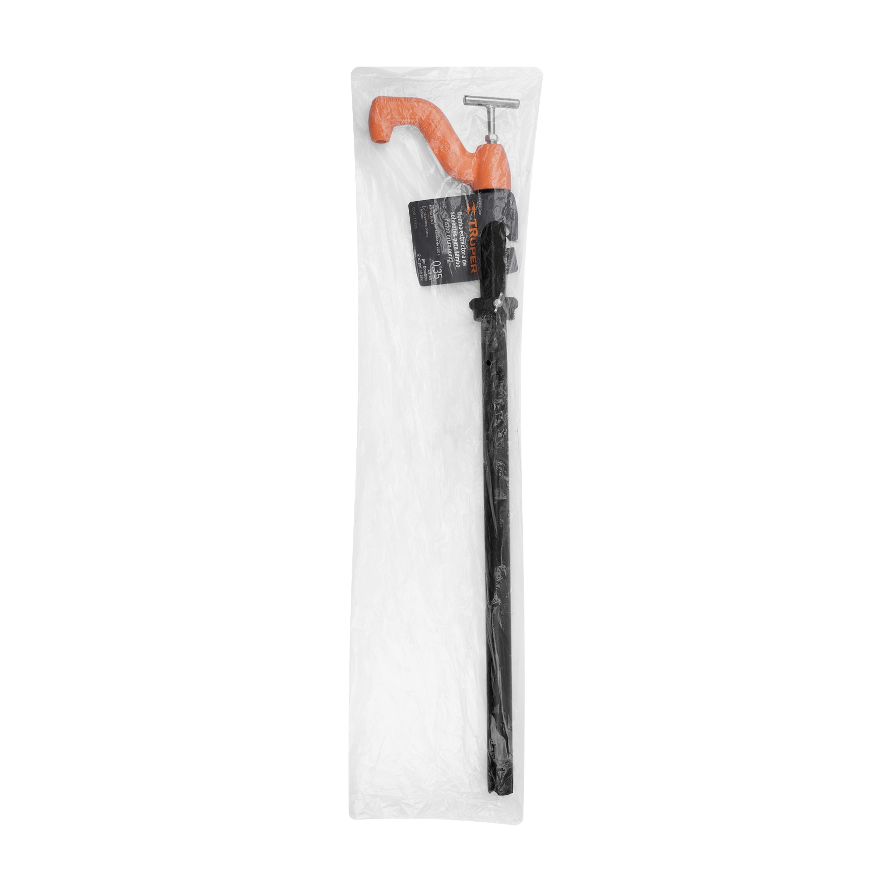 Bomba extractora de solventes con manija tipo 'T', TRUPER. Modelo: BOMEX-35