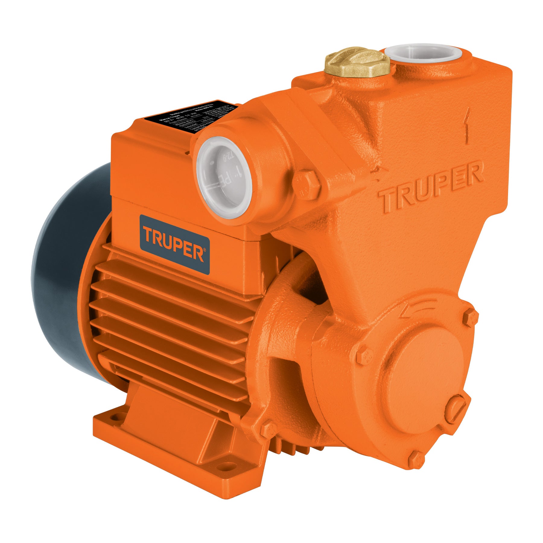Bomba periférica autocebante 1/2HP, uso agrícola, TRUPER. Modelo: BOPA-1/2