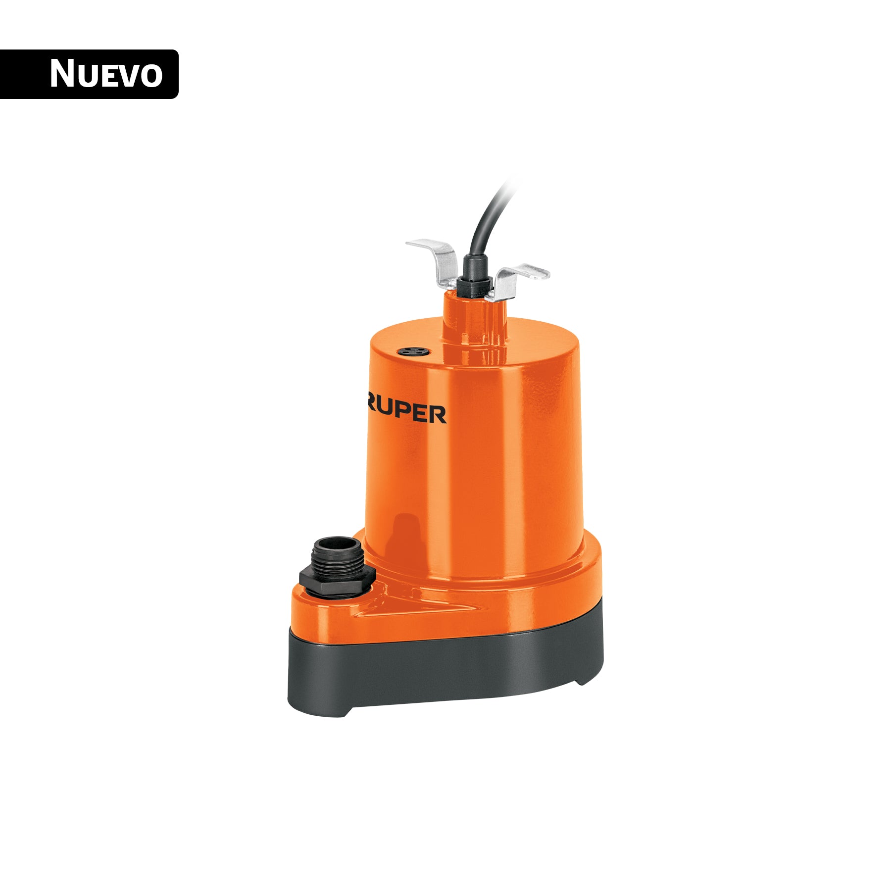 Bomba sumergible para fuente, 1/6 HP, TRUPER. Modelo: BOS-1/6FU