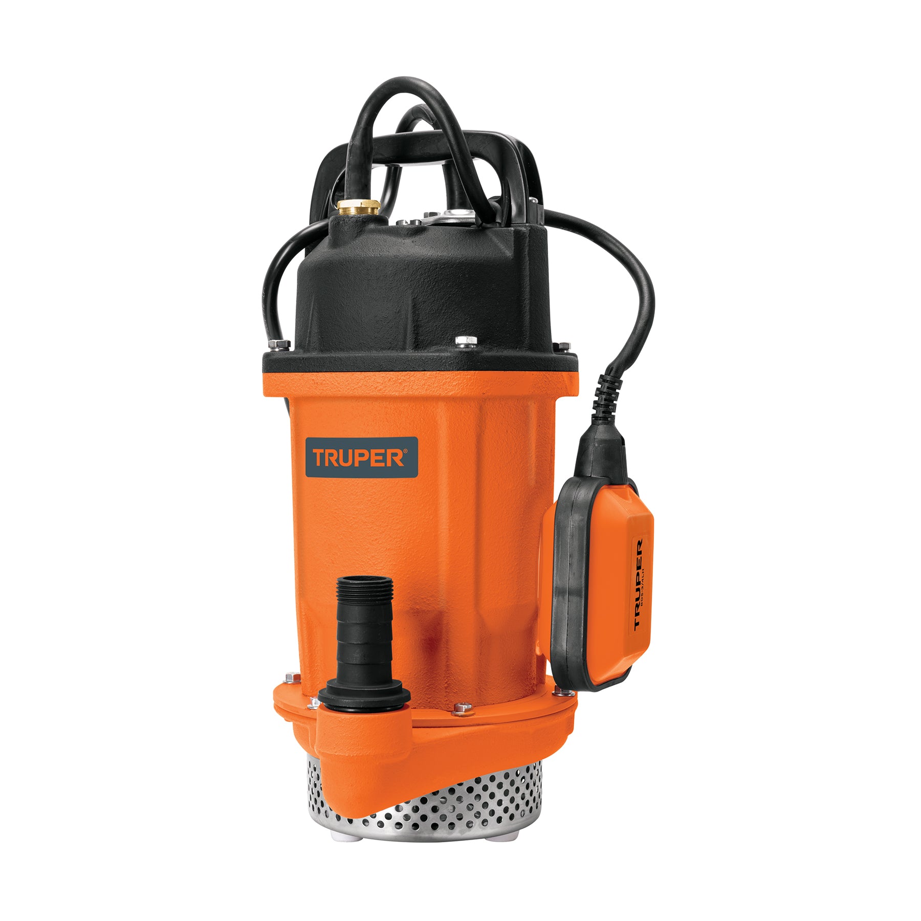 Bomba sumergible hierro fundido, agua limpia, 3/4 HP, TRUPER. Modelo: BOS-3/4LH