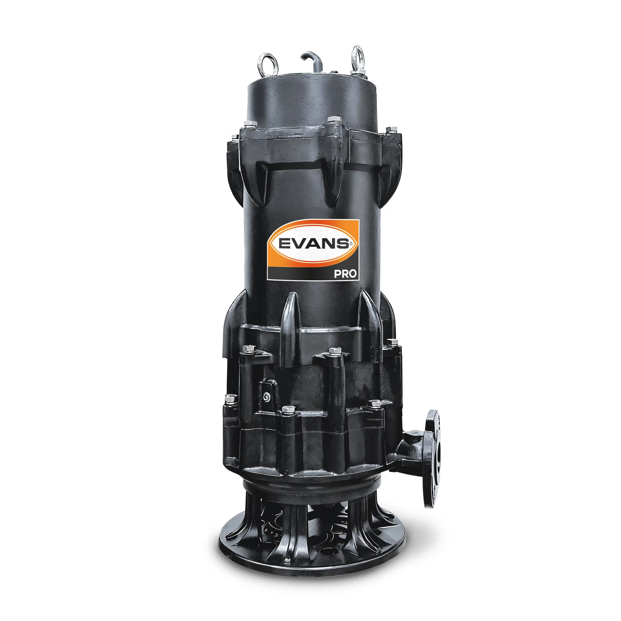 Bomba sumergible para aguas residuales 10 HP 780 LPM 440 V trifásico Marca EVANS. Modelo: BSAR2ME1000H
