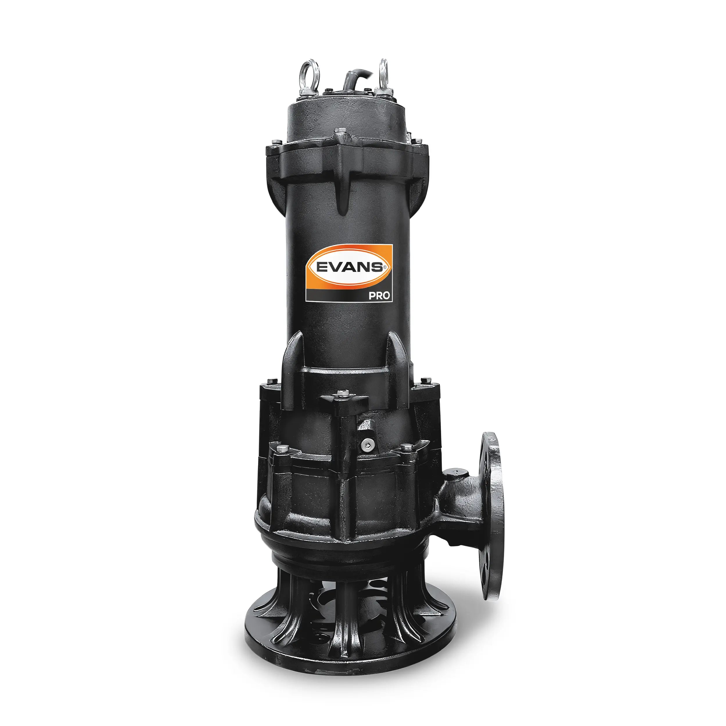 Bomba sumergible para aguas residuales 5 HP 1260 LPM 440 V trifásico Marca EVANS. Modelo: BSAR3ME0500H