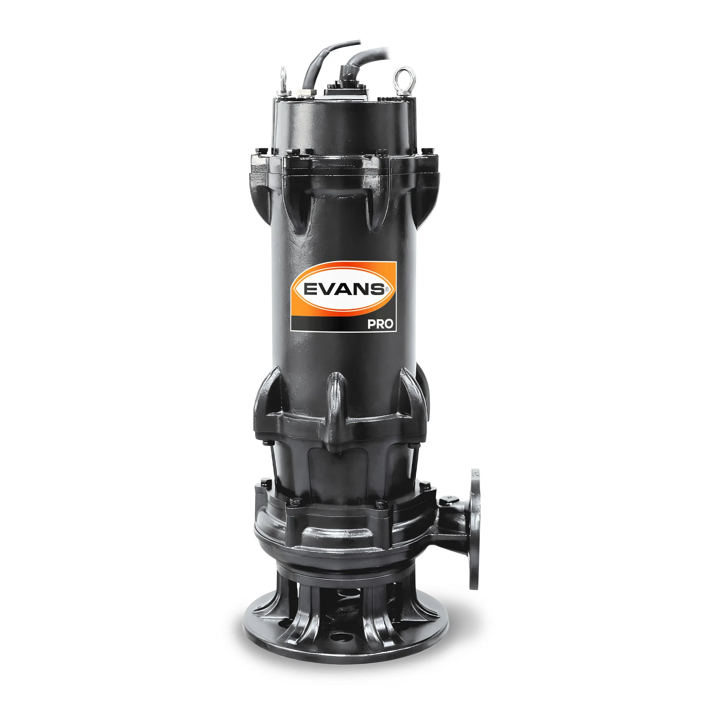 Bomba sumergible para aguas residuales 15 HP 1680 LPM 220 V trifásico Marca EVANS. Modelo: BSAR3ME1500G