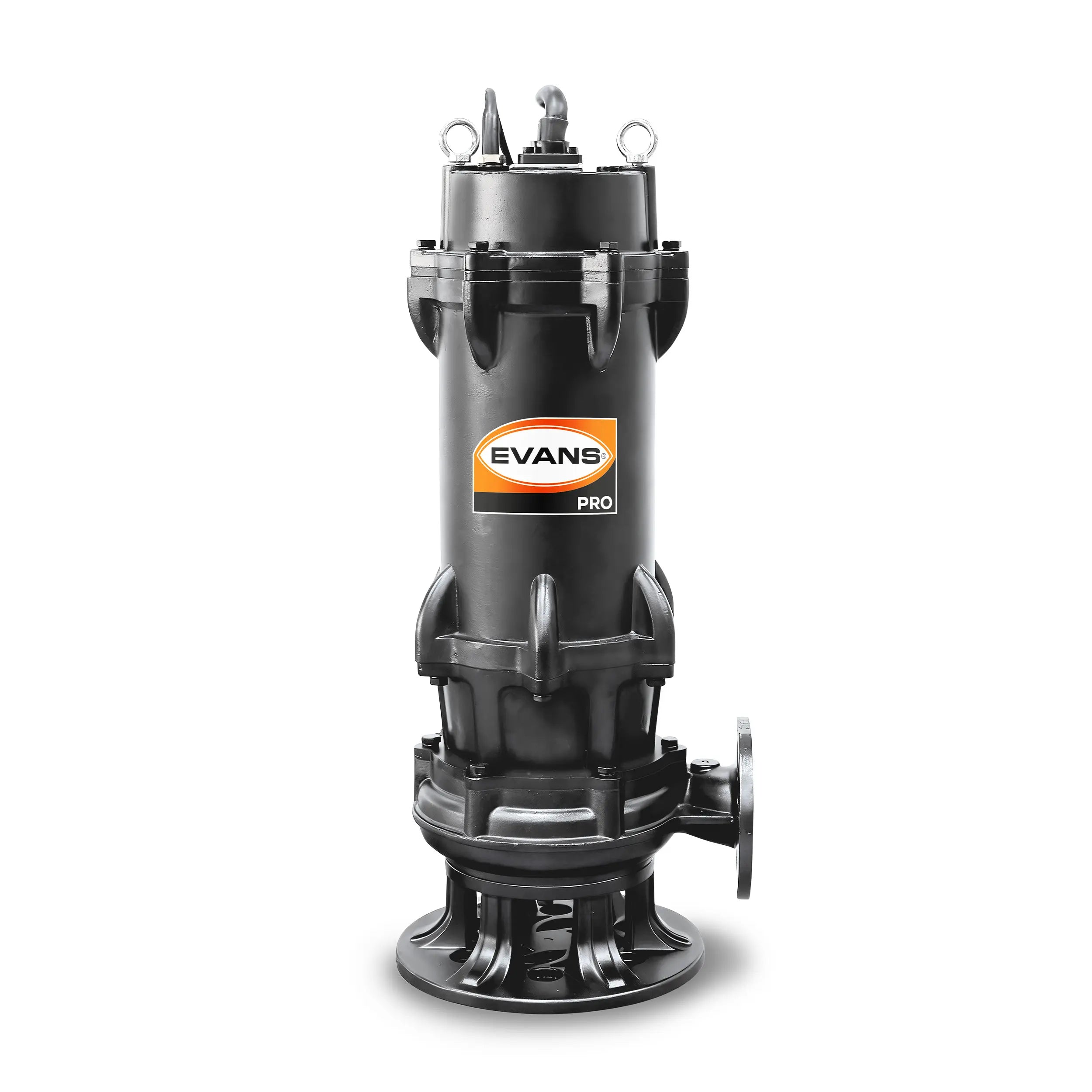 Bomba sumergible para aguas residuales 20 HP 1860 LPM 220 V trifásico Marca EVANS. Modelo: BSAR3ME2000G