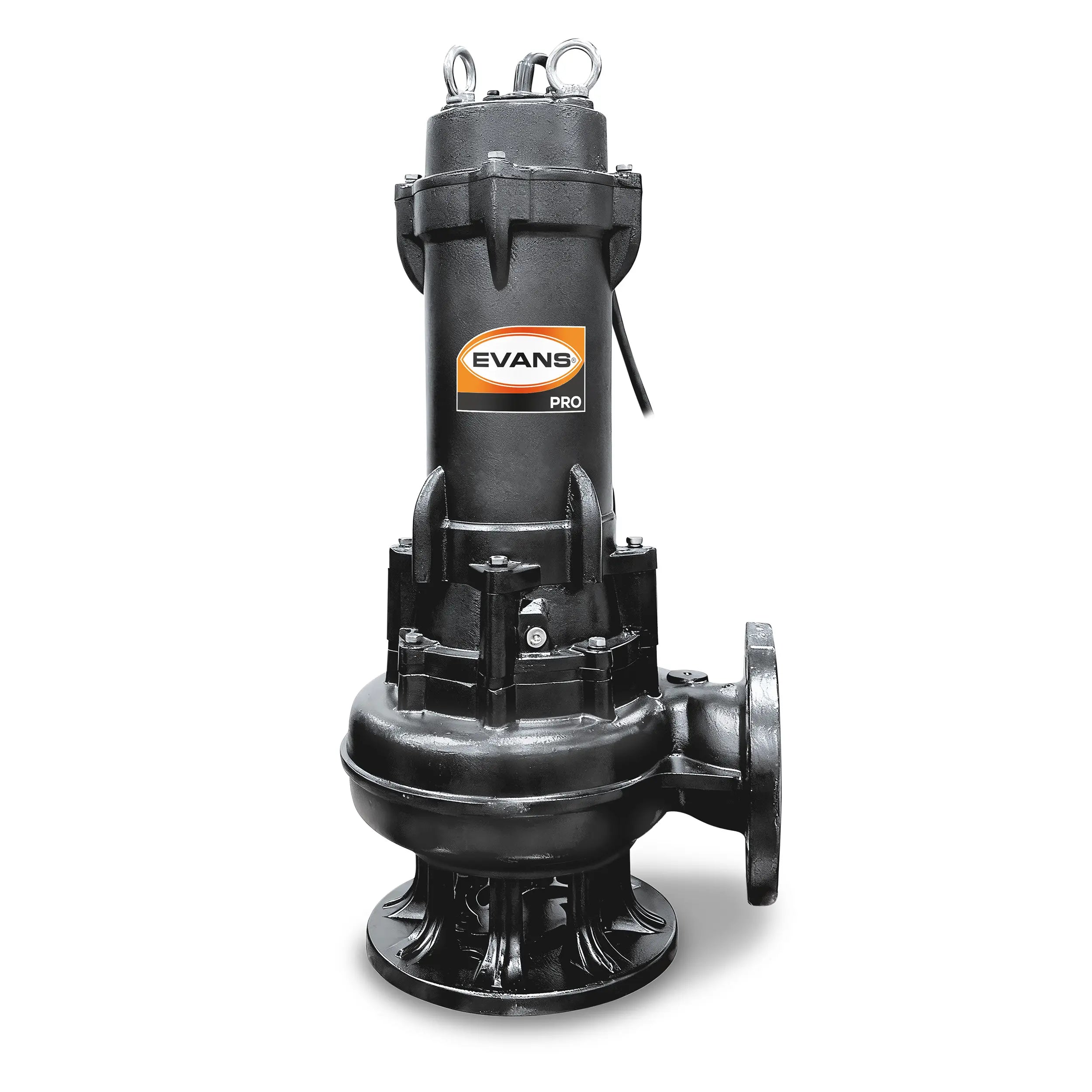 Bomba sumergible para aguas residuales 5 HP 1350 LPM 220 V trifásico Marca EVANS. Modelo: BSAR4ME0500G