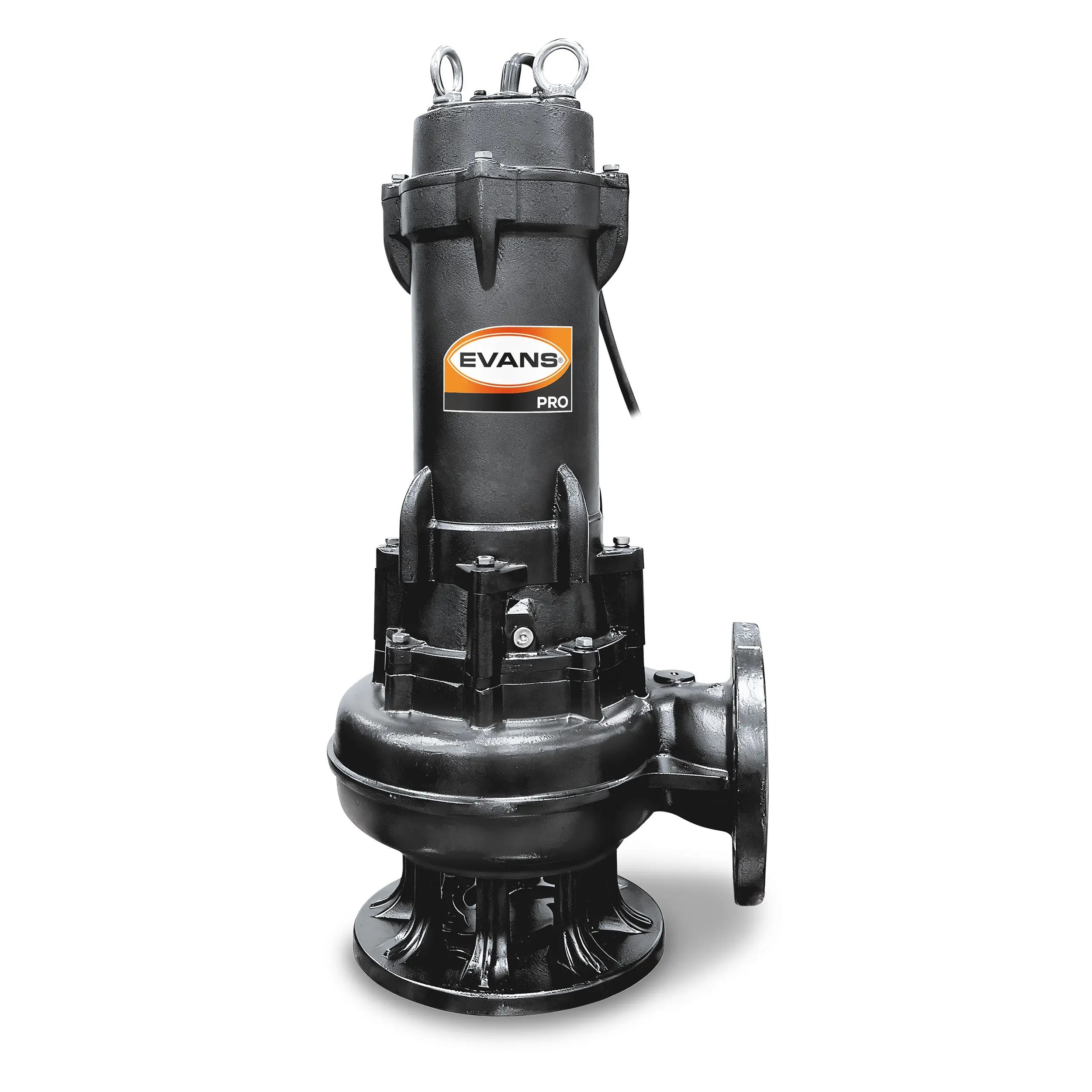 Bomba sumergible para aguas residuales 5 HP 1350 LPM 440 V trifásico Marca EVANS. Modelo: BSAR4ME0500H