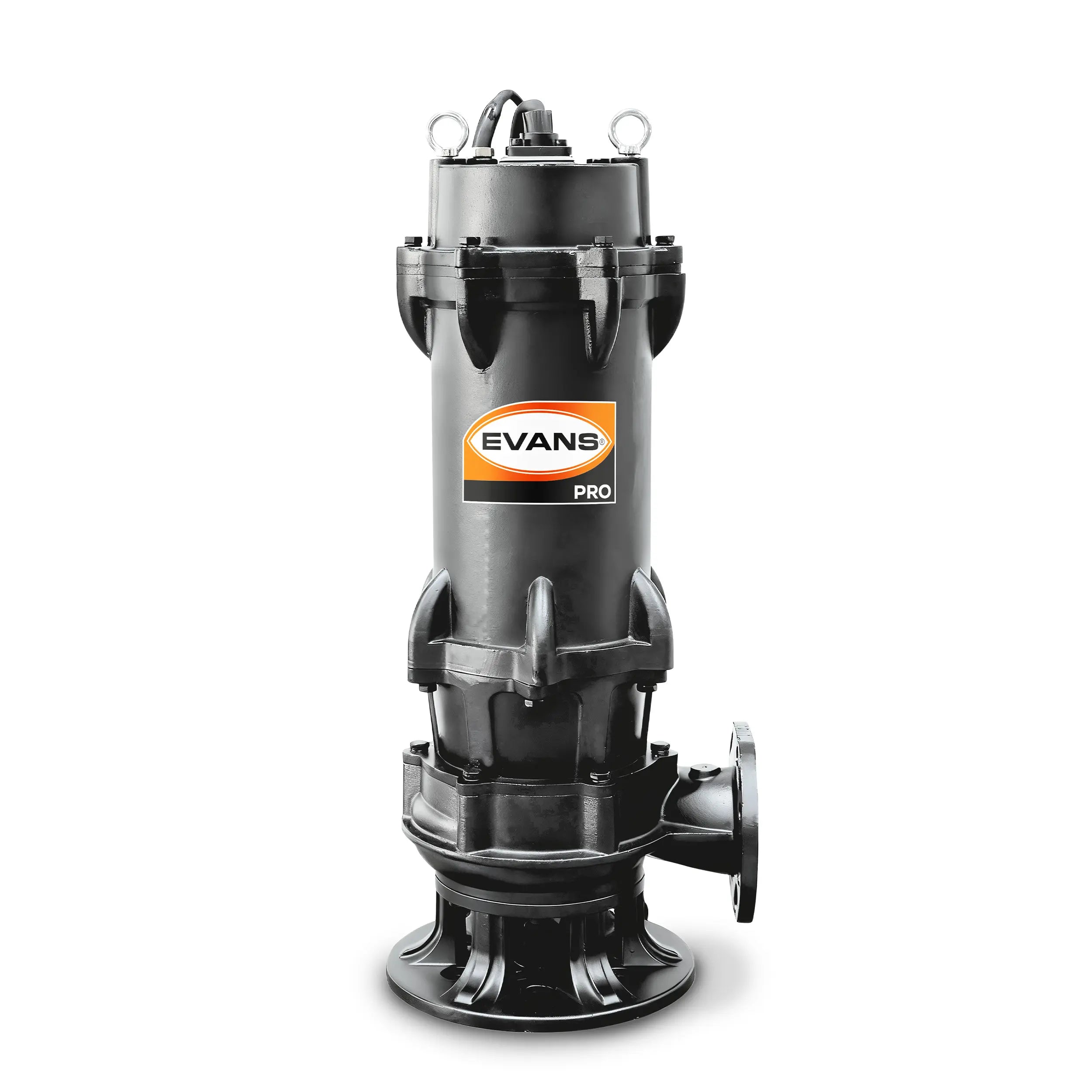 Bomba sumergible para aguas residuales 20 HP 2820 LPM 220 V trifásico Marca EVANS. Modelo: BSAR4ME2000G