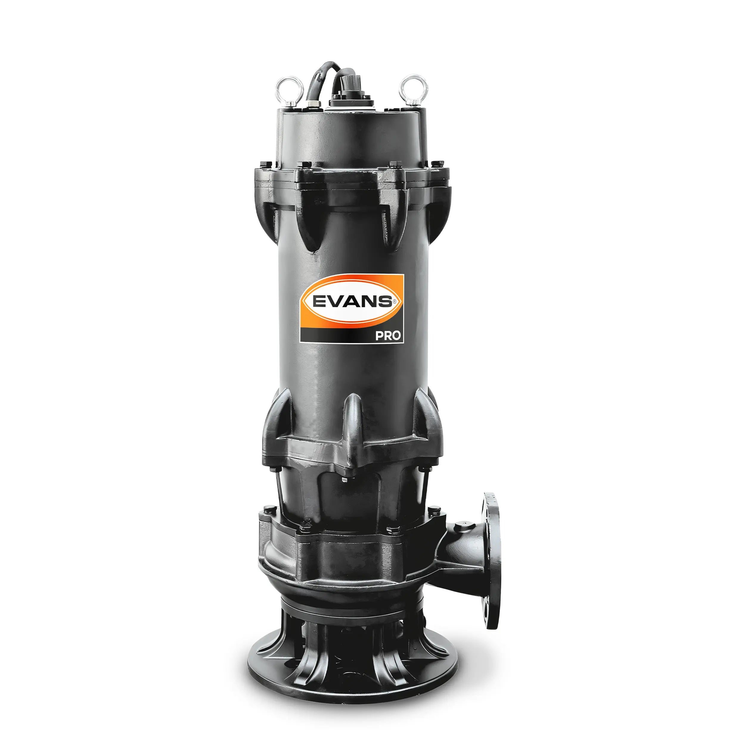 Bomba sumergible para aguas residuales 20 HP 2820 LPM 440 V trifásico Marca EVANS. Modelo: BSAR4ME2000H