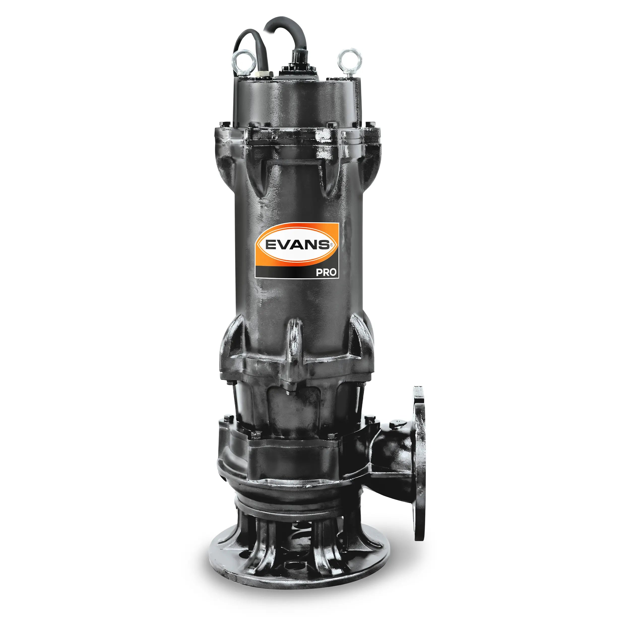 Bomba sumergible para aguas residuales 15 HP 3270 LPM 220 V trifásico Marca EVANS. Modelo: BSAR6ME1500G