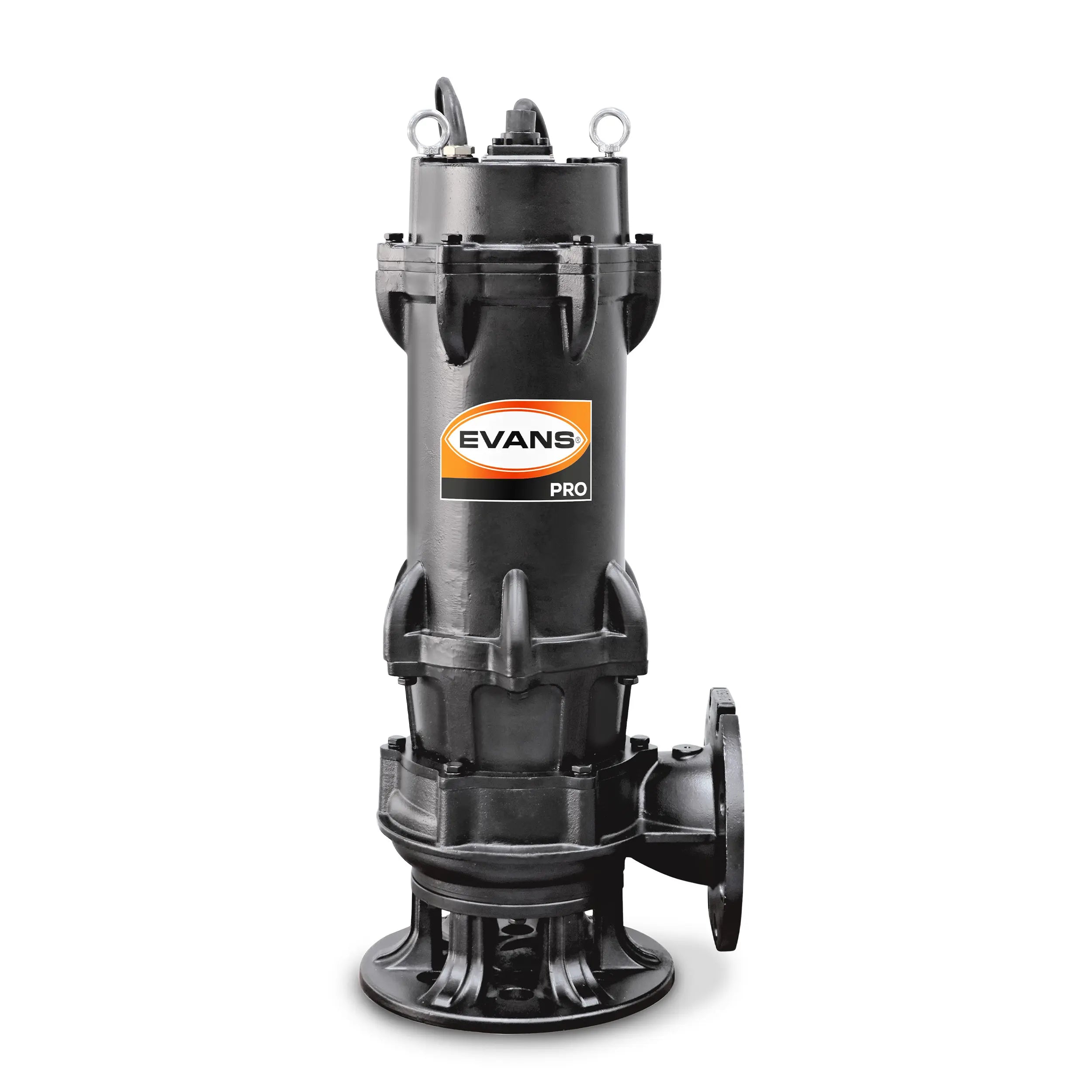 Bomba sumergible para aguas residuales 20 HP 3360 LPM 440 V trifásico Marca EVANS. Modelo: BSAR6ME2000H