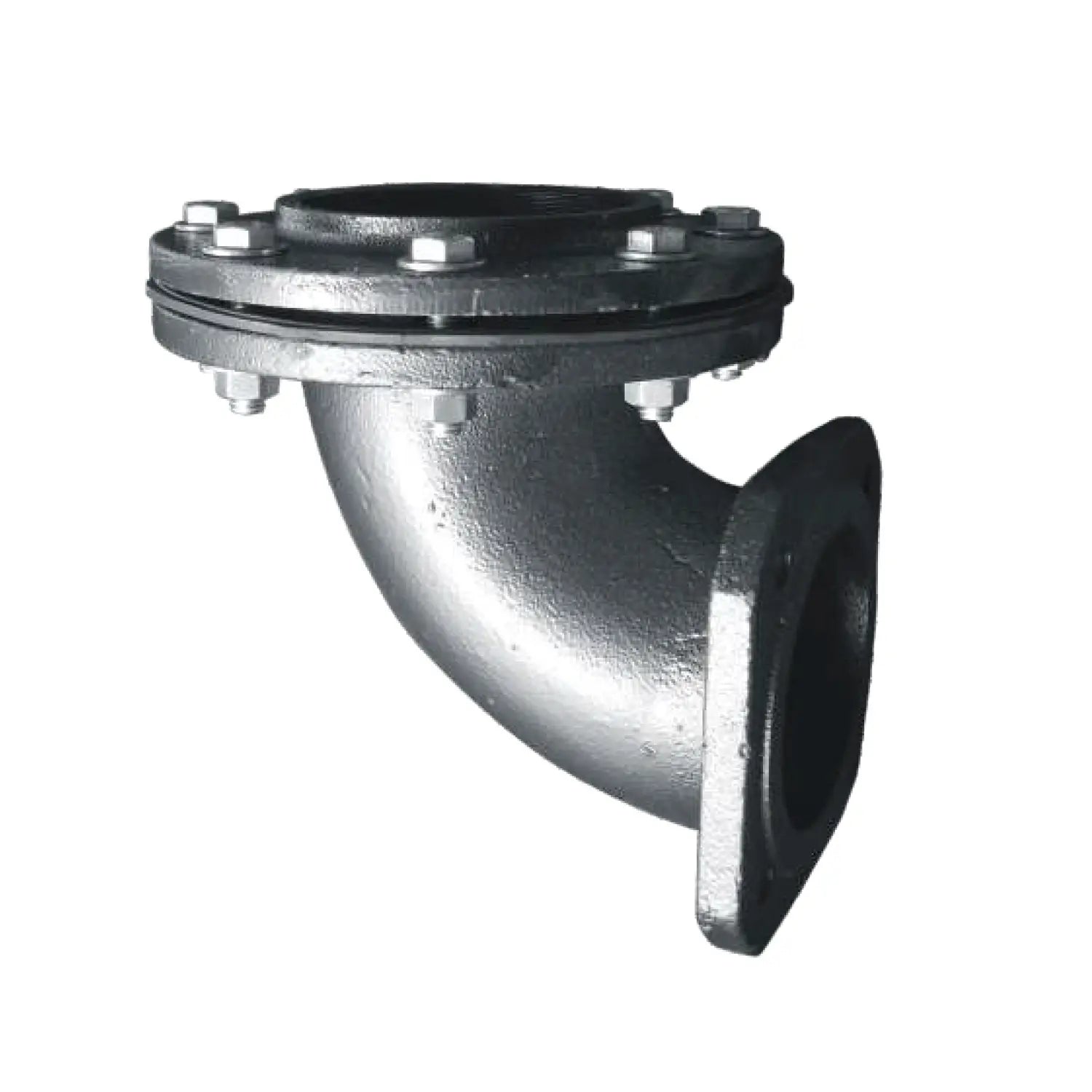 Codo descarga 3" brida ANSI 150. Marca EVANS. Modelo: CDSV3