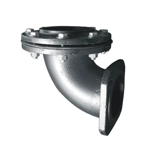 Codo descarga 3" brida ANSI 150. Marca EVANS. Modelo: CDSV3