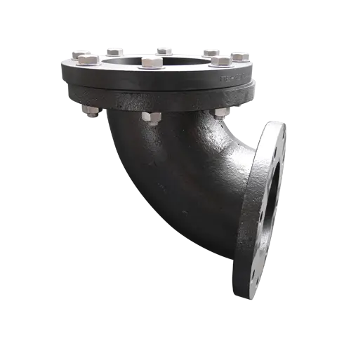 Codo descarga 6" brida ANSI 150. Marca EVANS. Modelo: CDSV6