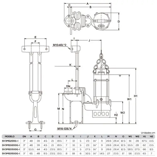 Codo de deslizamiento 3" Marca EVANS. Modelo: RDSV3-I