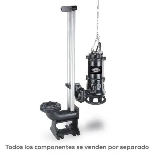 Codo de deslizamiento 4" Marca EVANS. Modelo: RDSV4
