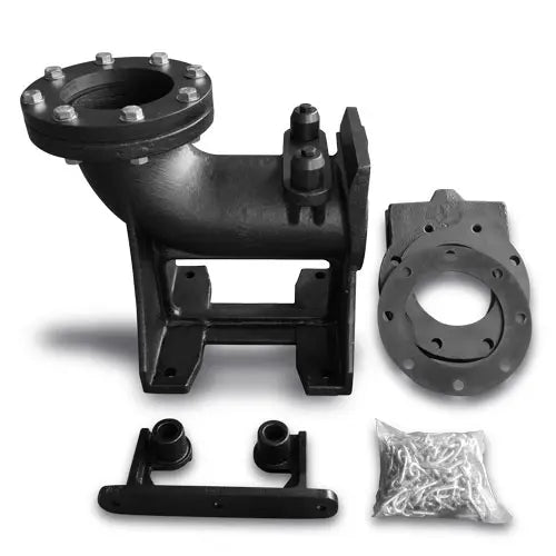 Codo de deslizamiento 6" Marca EVANS. Modelo: RDSV6