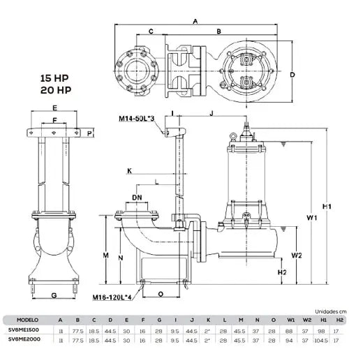 Codo de deslizamiento 6" Marca EVANS. Modelo: RDSV6