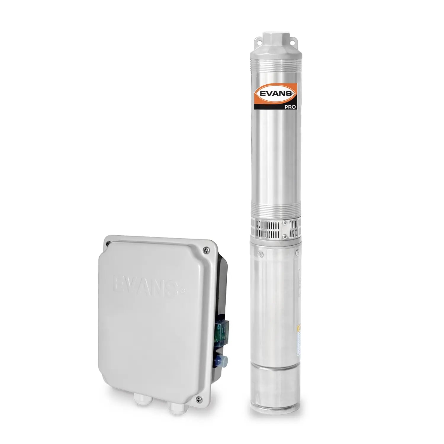 Equipo de riego sumergible 8GPM 1/2 HP 115 V monofásico Marca EVANS. Modelo: SD408ME050F3