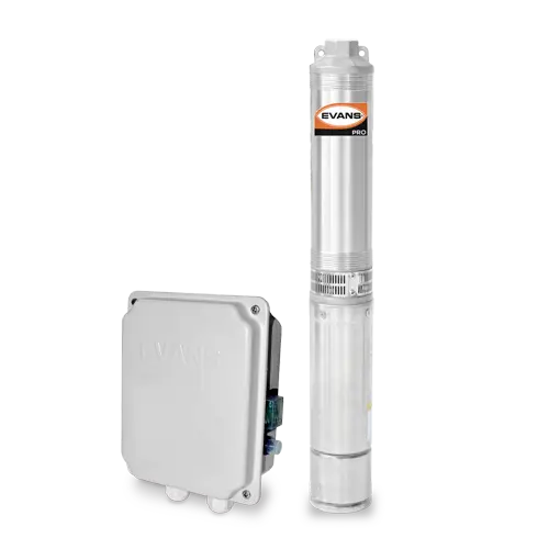 Equipo de riego sumergible 8GPM 1/2 HP 115 V monofásico Marca EVANS. Modelo: SD408ME050F3