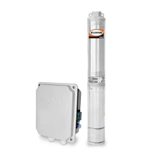 Equipo de riego sumergible 8GPM 1.5 HP 115 V monofásico Marca EVANS. Modelo: SD408ME150F3