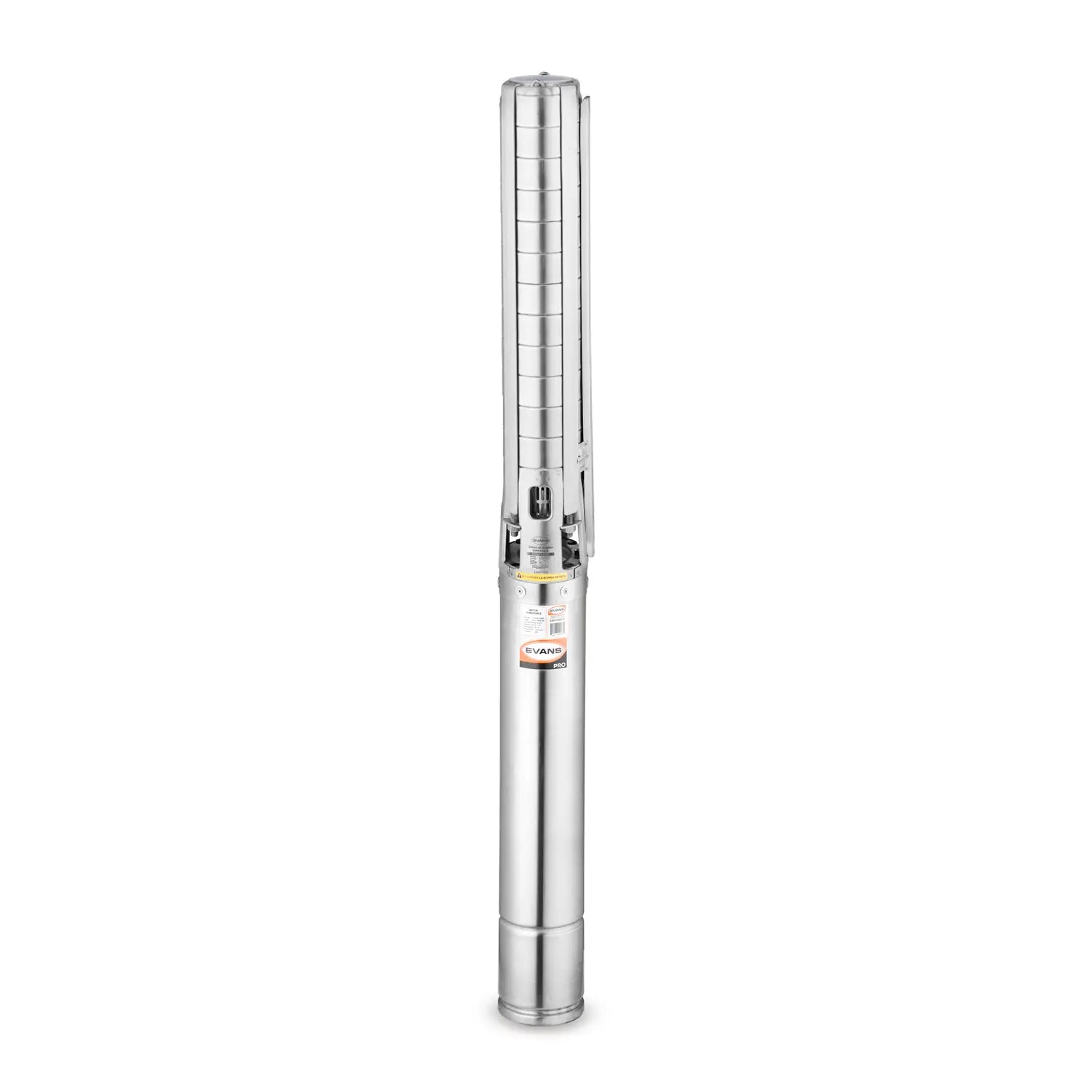 Equipo de Riego 80GPM Inox. 15HP 440 V trifásico Marca EVANS. Modelo: SD680ME1500HI