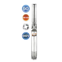 Equipo de Riego 90GPM Inox. 20HP 440 V trifásico Marca EVANS. Modelo: SD690ME2000HI