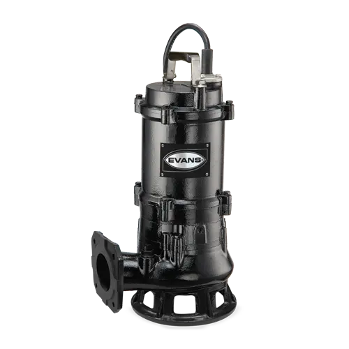 Bomba sumergible para aguas residuales 5 HP 220 V trifásico 900 LPM Marca EVANS. Modelo: SV3ME0500G2P