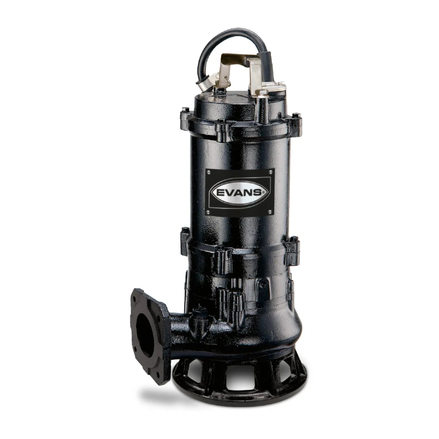 Bomba sumergible para aguas residuales 10 HP 220 V trifásico 900 LPM Marca EVANS. Modelo: SV3ME1000G2P