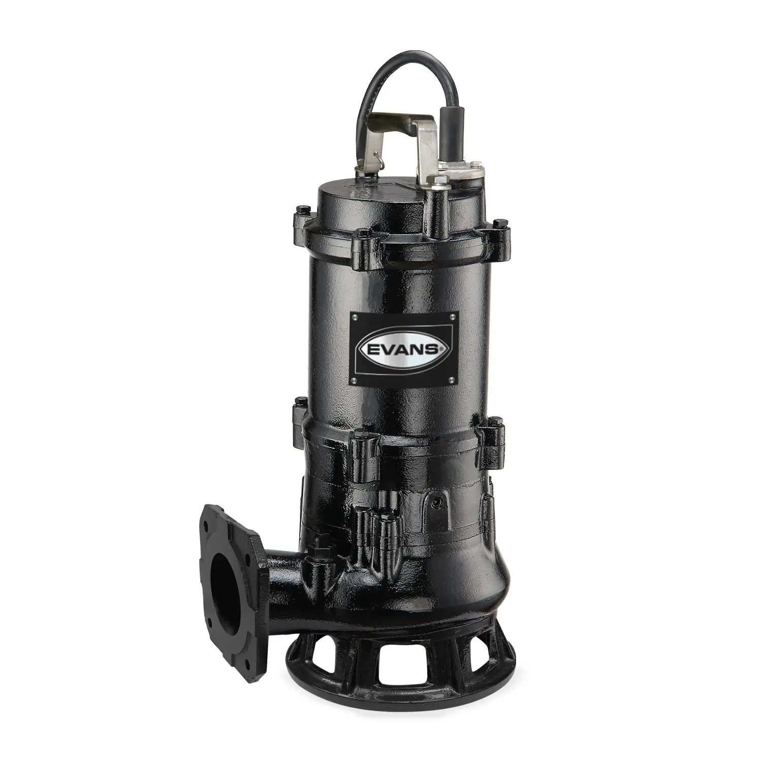 Bomba sumergible para aguas residuales 2 HP 220 V monofásico 330 LPM Marca EVANS. Modelo: SV3ME200G2P