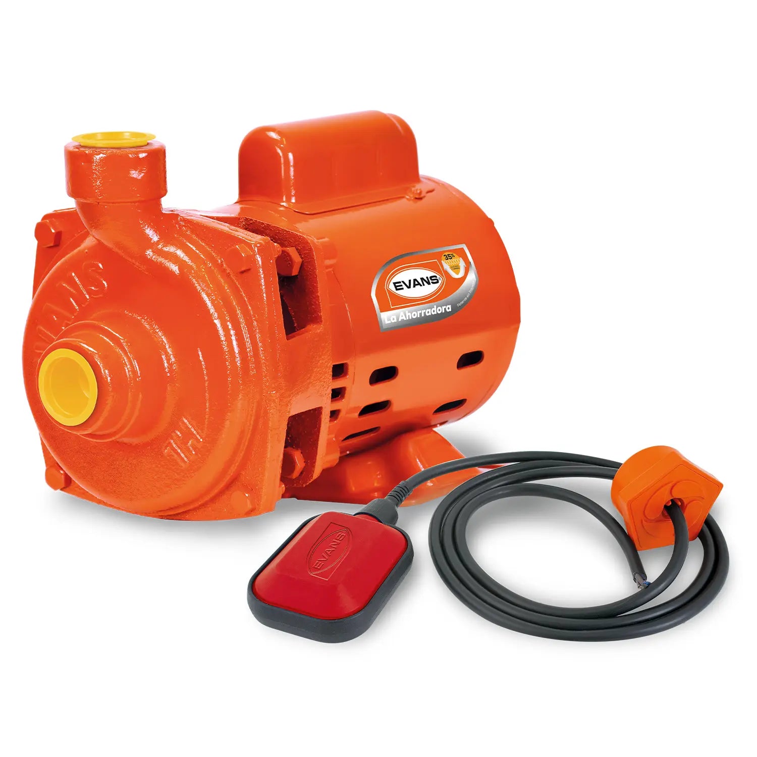 Bomba centrífuga 1/4 HP 130 LPM 127 V monofásico Marca EVANS. Modelo: 1H025-F