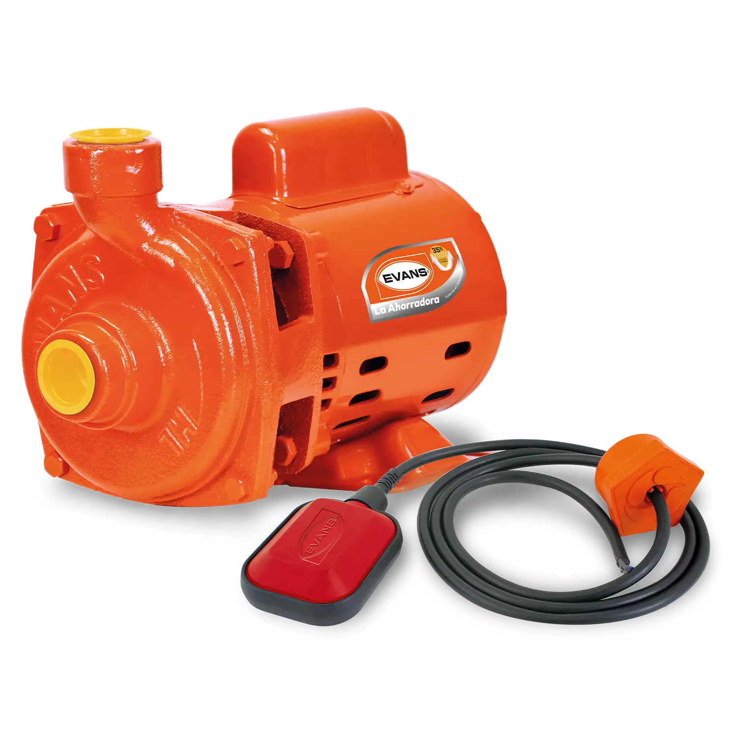 Bomba centrífuga 1/4 HP 130 LPM 127 V monofásico Marca EVANS. Modelo: 1H025-F